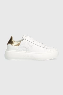 Patrizia Pepe sneakersy kolor biały 8Z0080 E028 X1RQ