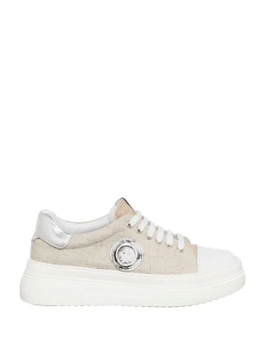 Patrizia Pepe Sneakersy w kolorze biało-kremowym rozmiar: 37