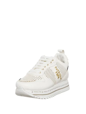 Patrizia Pepe Sneakersy w kolorze złoto-kremowym rozmiar: 41