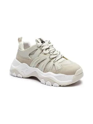 Patrizia Pepe Sneakersy | z dodatkiem skóry
