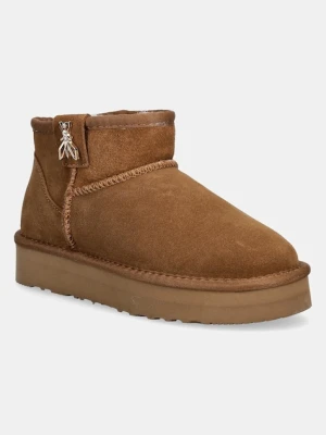 Patrizia Pepe śniegowce zamszowe dziecięce