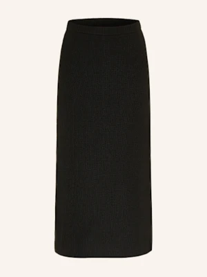 Patrizia Pepe Spódnica Z Dzianiny schwarz