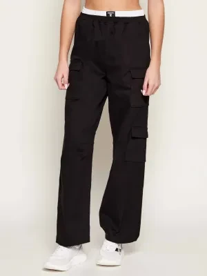 Patrizia Pepe Spodnie cargo | Relaxed fit