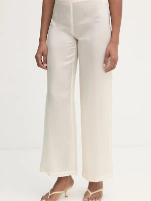 Patrizia Pepe spodnie damskie z wiskozy