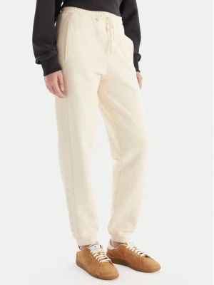 Patrizia Pepe Spodnie dresowe 2P1720 / J079 W405 Écru Regular Fit Kremowy