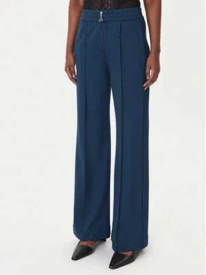 Patrizia Pepe Spodnie materiałowe 8P0813/A715 Niebieski Wide Leg