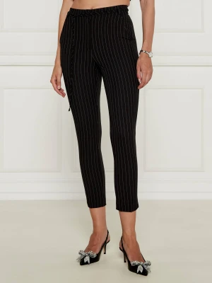 Patrizia Pepe Spodnie | Regular Fit czarny