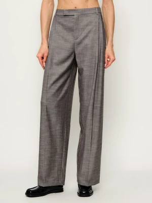 Patrizia Pepe Spodnie | Relaxed fit szary