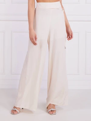 Patrizia Pepe Spodnie z paskiem Palazzo | Loose fit