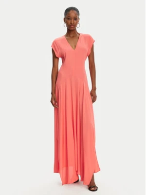 Patrizia Pepe Sukienka koktajlowa 2A2936 A8I1 R854 Koralowy Regular Fit