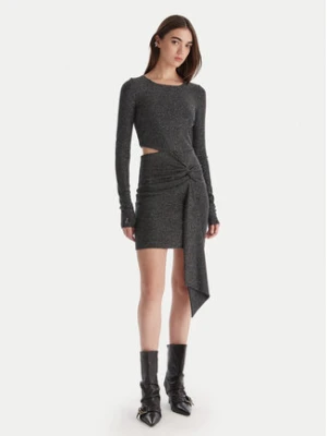 Patrizia Pepe Sukienka koktajlowa 2A2972/J340-K478 Czarny Regular Fit