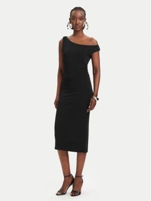 Patrizia Pepe Sukienka koktajlowa 2A3040 / J333-K103 Czarny Regular Fit