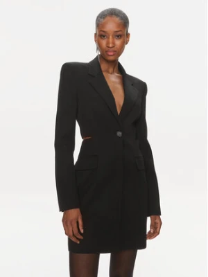 Patrizia Pepe Sukienka koktajlowa 8A1262/A375-K103 Czarny Regular Fit