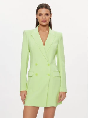 Patrizia Pepe Sukienka koktajlowa 8A1310/A6F5-G568 Zielony Regular Fit