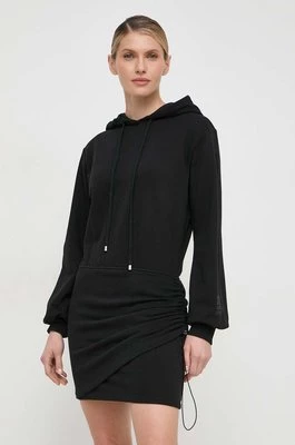 Patrizia Pepe sukienka kolor czarny mini oversize 8A1259 J174