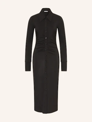 Patrizia Pepe Sukienka Koszulowa schwarz