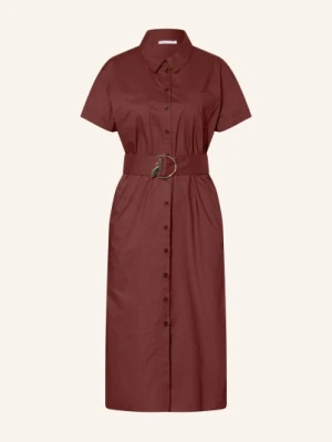 Patrizia Pepe Sukienka W Stylu Koszuli braun