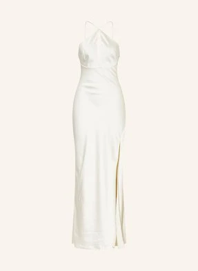 Patrizia Pepe Sukienka Wieczorowa Z Satyny beige