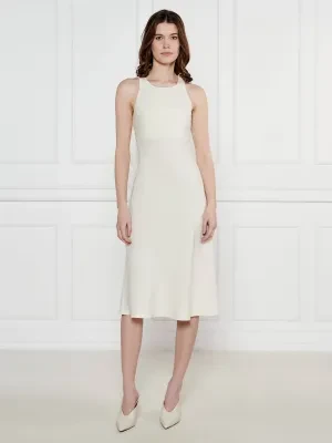 Patrizia Pepe Sukienka | z dodatkiem lnu