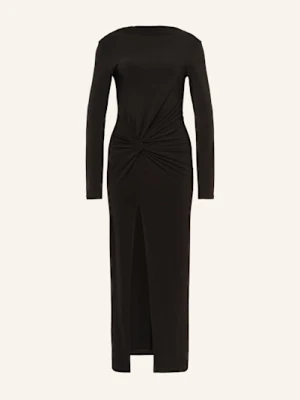 Patrizia Pepe Sukienka Z Dżerseju schwarz