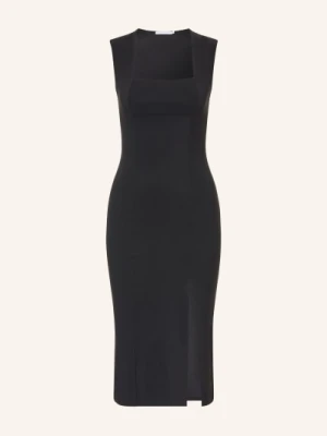 Patrizia Pepe Sukienka Z Dżerseju schwarz