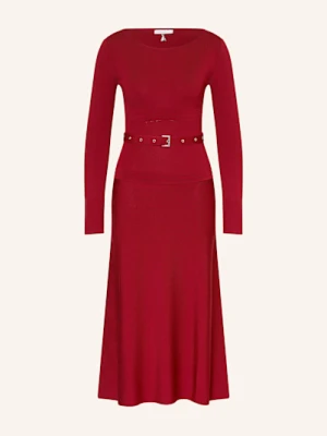 Patrizia Pepe Sukienka Z Dzianiny rot