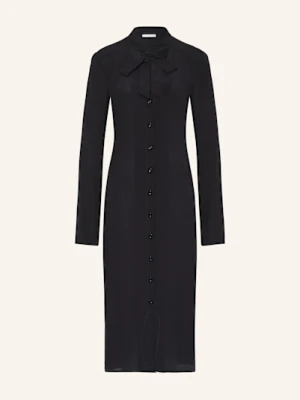 Patrizia Pepe Sukienka Z Kokardą schwarz