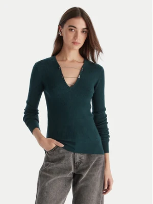 Patrizia Pepe Sweter 2K0331/K7S0-G619 Zielony Regular Fit