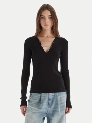 Patrizia Pepe Sweter 2K0331/K7S0-K103 Czarny Regular Fit