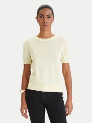 Patrizia Pepe Sweter 8K0409/K027-Y478 Żółty Regular Fit