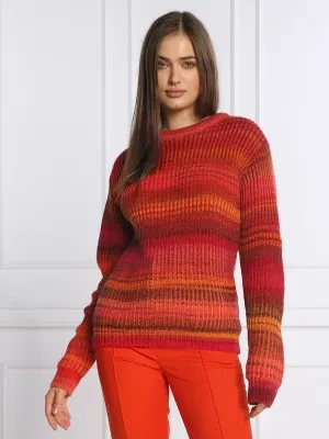 Patrizia Pepe Sweter | Regular Fit | z dodatkiem wełny