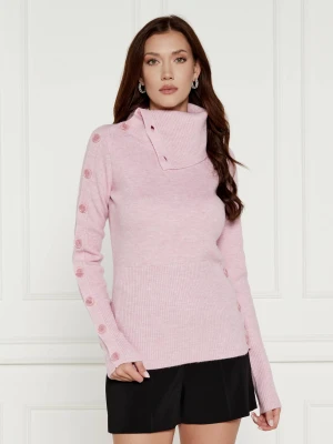 Patrizia Pepe Sweter | Regular Fit | z dodatkiem wełny