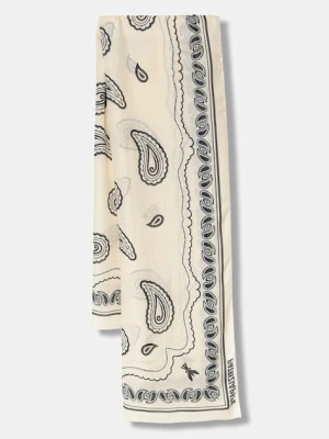 Patrizia Pepe szal z dodatkiem jedwabiu