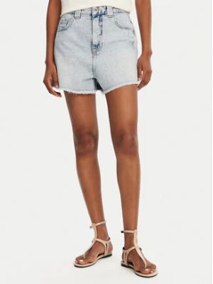 Patrizia Pepe Szorty jeansowe 2P1692/D070-CA61 Niebieski Regular Fit