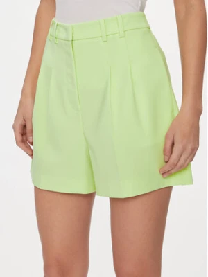 Patrizia Pepe Szorty materiałowe 8P0597/A6F5-G568 Zielony Regular Fit