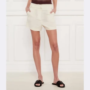 Patrizia Pepe Szorty | Regular Fit | z dodatkiem lnu