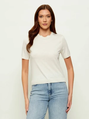 Patrizia Pepe T-shirt | Slim Fit ecru
