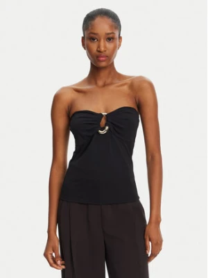 Patrizia Pepe Top 2M4460/J129-K103 Czarny Regular Fit