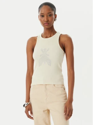 Patrizia Pepe Top 8M1768/J373-W413 Beżowy Slim Fit