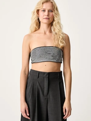 Patrizia Pepe top damski czarny