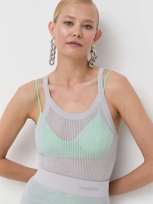 Patrizia Pepe top damski kolor szary