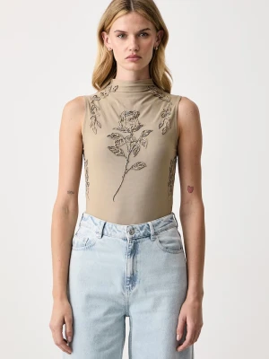 Patrizia Pepe top damski zielony