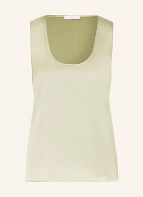 Patrizia Pepe Top Satynowy grau