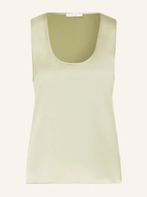 Patrizia Pepe Top Satynowy grau