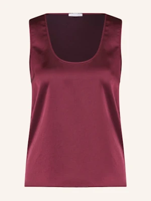 Patrizia Pepe Top Satynowy lila