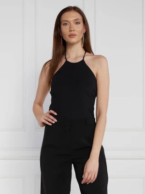 Patrizia Pepe Top | Slim Fit czarny