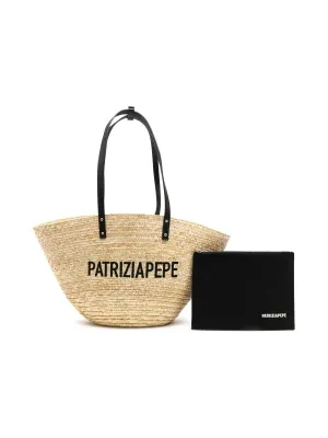 Patrizia Pepe Torba plażowa + saszetka