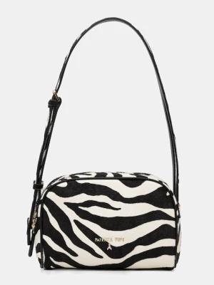 Patrizia Pepe torebka bagietka damska skórzana