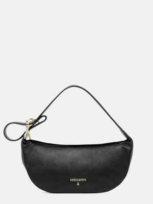 Patrizia Pepe torebka crossbody damska skórzana czarny