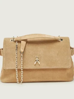 Patrizia Pepe Torebka na ramię | zamsz